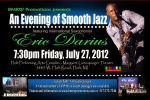 496 West opens for An Evening of Smooth Jazz July 27, 2012
